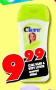 Clere Hand & Body Lotion-400Ml