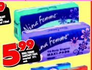 Nina Femme Sanitary Pads Assorted-10's