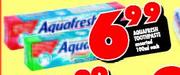 Aquafresh Toothpaste Assorted-100Ml