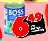 Boss Dog Food Assorted-425gm