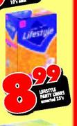 Lifestyle Panty Liners Assorted-25's