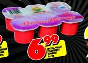 Crystal Valley Strawberry Yoghurt-6x75Ml
