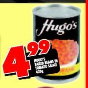 Hugo's Baked Beans In Tomato Sauce-420Gm