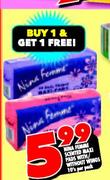 Nina Female Scented Maxi Pads With/Without Wings-10's Per Pack