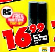Revlon Men's Aerosol Assorted-120ml
