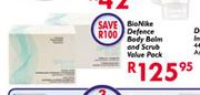 Boi Nike Defence Body Balm And Scrub Value Pack