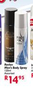 Revlon Men's Body Spray-120ml