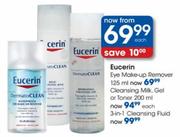 Eucerin 3 In 1 Cleansing Fluid-each