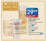 CLicks Skincare Colletion Rooibos & Anti Oxidents Night Cream-each