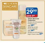 CLicks Skincare Collection White Tea & Q10 Facial Cleanser-each