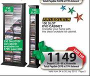 Friedlein 100 Slot DVD Cabinet