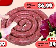 Quality Braaiwors-Per Kg