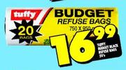 Tuffy Budget Refuse Bags-20's