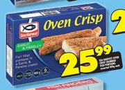 Sea Harvest Oven Crisp Crumbed Fish Portions Assorted-400g Each
