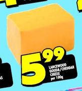 Lancewood Gouda/Cheddar Cheese-100g 
