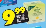 Lemon Lite Even Tone Gelaatsroom-50ml