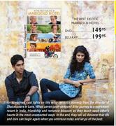 The Best Exotic Marigold Hotel Blu-Ray