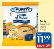 Purity Cream Of Maize-400g
