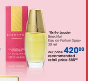 Estee Lauder Beautiful Eau De Parfum Spray-30ml
