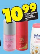 Revlon Roll-On For Ladies Assorted-50ml Each