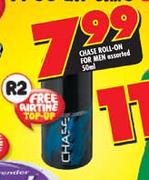 Chase Roll-On For Men Assorted-50ml