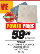 Build It Glossyishiny Floor Tile-Per Sqm