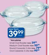 Arcuisine Medium Oval Roaster-Each