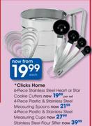 Clicks Home Stainless Steel Flour Sifter-Each