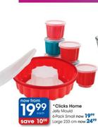 Clicks Home JellyMould 6-Pack Small-Each