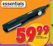Essentials Hair Straightener