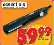 Essentials Hair Straightener 