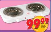 Essentials Twin Spiral Hot Plate