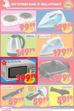 Shoprite KZN : The Giant Small Appliance Promotion (20 Aug - 2 Sep), page 3