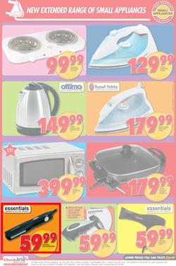 Shoprite KZN : The Giant Small Appliance Promotion (20 Aug - 2 Sep), page 3