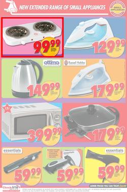 Shoprite KZN : The Giant Small Appliance Promotion (20 Aug - 2 Sep), page 3