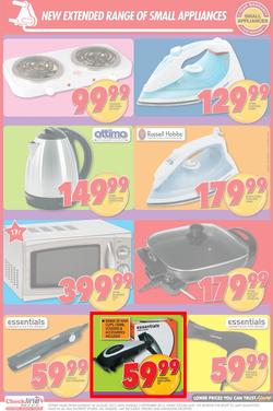 Shoprite KZN : The Giant Small Appliance Promotion (20 Aug - 2 Sep), page 3