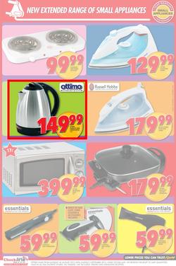 Shoprite KZN : The Giant Small Appliance Promotion (20 Aug - 2 Sep), page 3