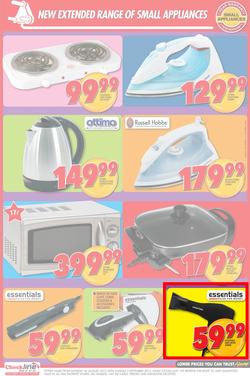 Shoprite KZN : The Giant Small Appliance Promotion (20 Aug - 2 Sep), page 3