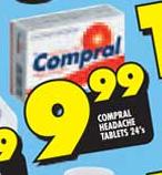Compral Headache Tablets-24's