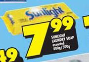 Sunlight Laundry Soap Assorted-400g/500g