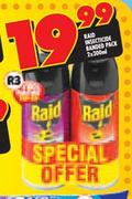 Raid Insecticide Banded Pack-2 x 300ml