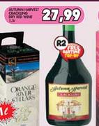 Autunm Harvest Crackling Dry Red Wine-1.5L