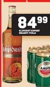 Klipdrift Export Brandy-750ml