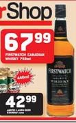 Firstwatch Canadian Whisky-750ml
