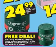 Ingram's Camphor Cream Assorted-500g