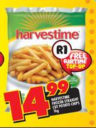 Harvestime Frozen Straight Cut Potato Chips-1kg