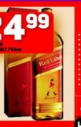 Johnnie Walker Red Label Whisky-750ml