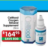 Cellfood Oxygen Mineral Supplement-29ml