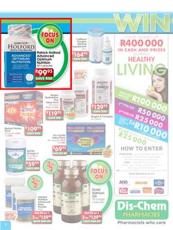 Dischem : Focus on Healthy Living (17 Sep - 14 Oct), page 3