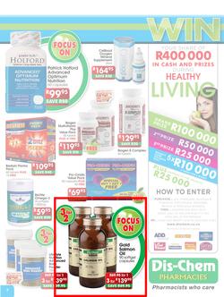 Dischem : Focus on Healthy Living (17 Sep - 14 Oct), page 3